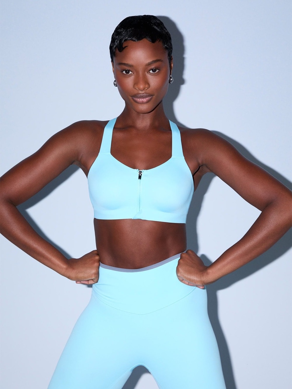 Victoria's Secret Knockout Sports Bra | Waterfall | 38D | NWT